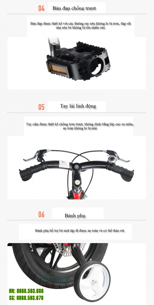 Bộ phận của xe đạp LANQ 46 1