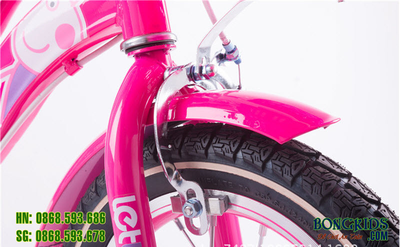 Xe đạp Peppa cho bé gái 7