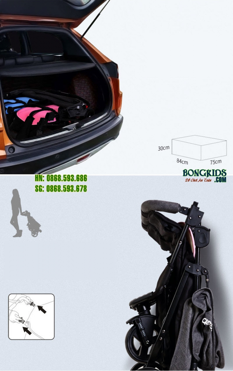Xe đẩy cho bé T22 4