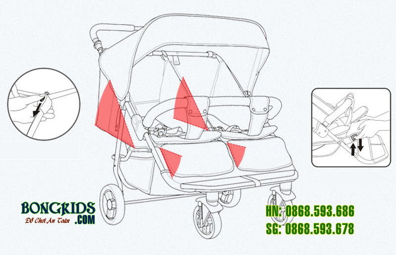 Xe đẩy cho bé T22 3