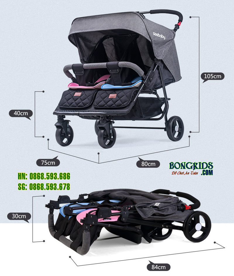 Xe đẩy cho bé T22 5