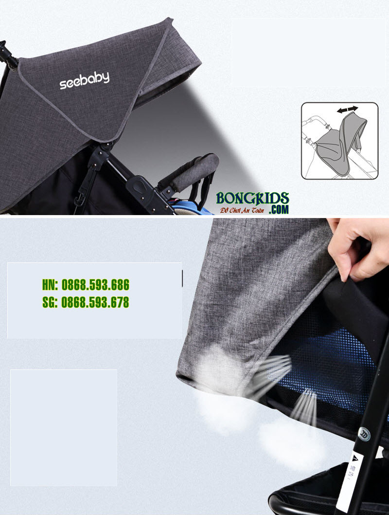 Xe đẩy cho bé T22 6