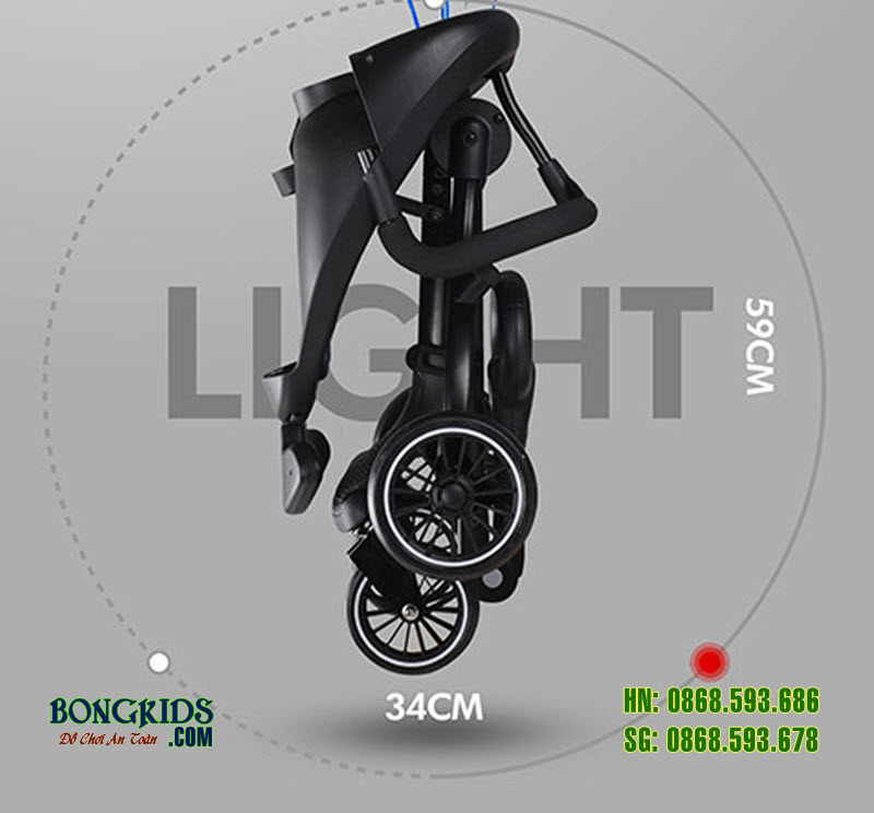 Xe đẩy trẻ em V3 4