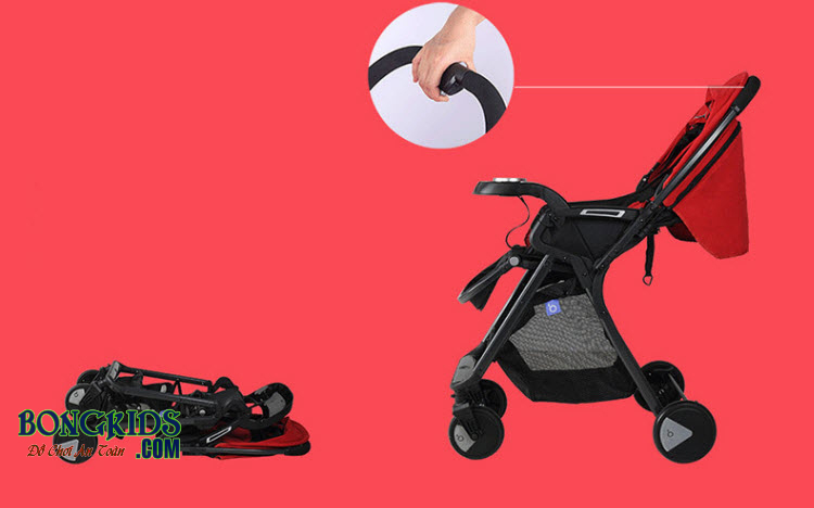 Xe đẩy trẻ em Baobaohao QK1 có thể gập gọn 1 cách đơn giản Xe đẩy trẻ em Baobaohao QK1 có thể gập gọn 1 cách đơn giản