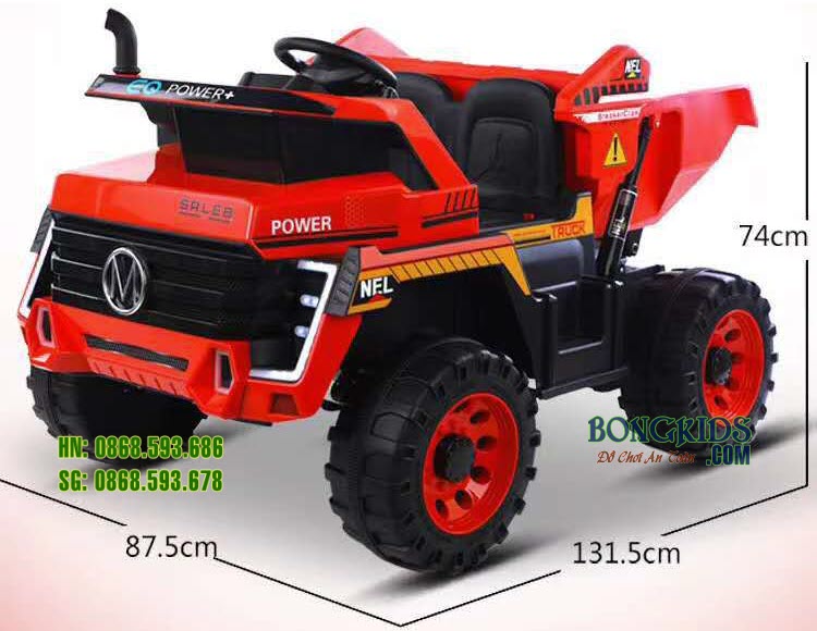 Kích thước Xe ôtô điện trẻ em NEL797