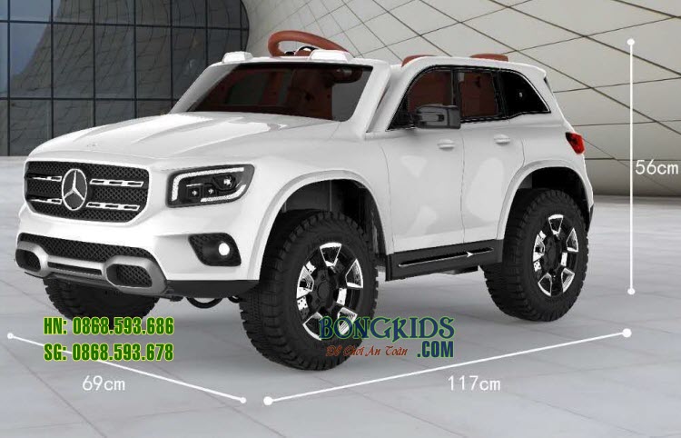 Kích thước Xe ô tô điện trẻ em BDQ1201
