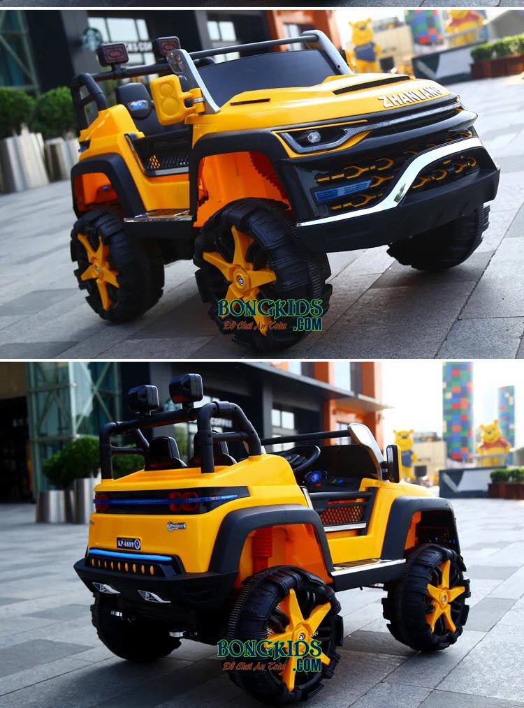 Xe ô tô điện trẻ em cá sấu 520NO1 màu cam