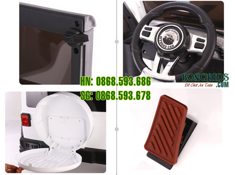 Xe ô tô điện trẻ em LT-518 chi tiết sp lt518