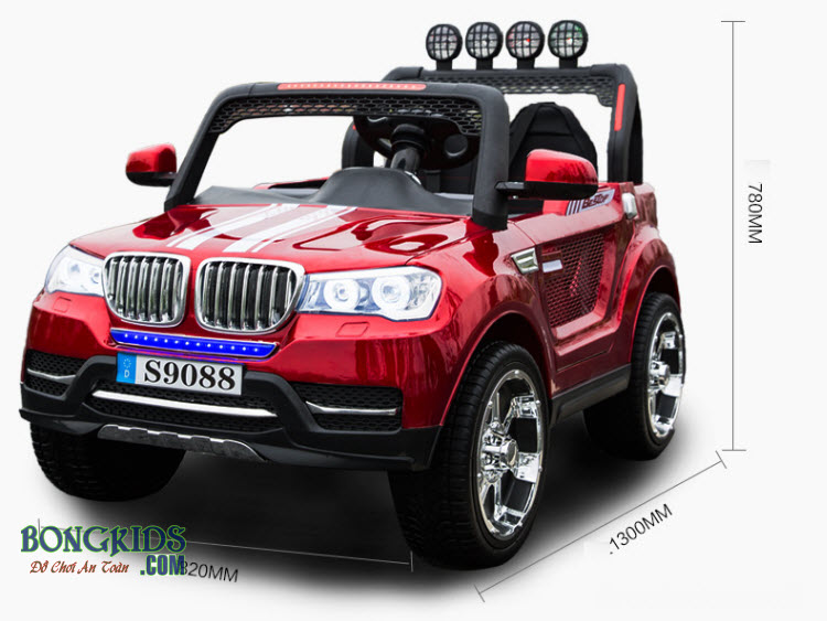Kích thước xe ô tô điện trẻ em S9088