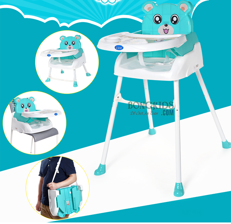 Ghế tập ăn bột cho bé 218