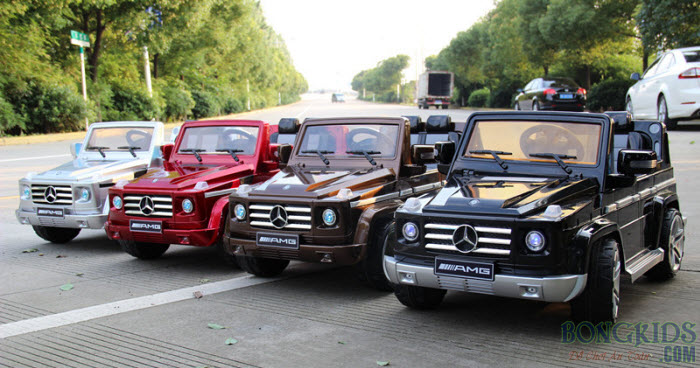 Các màu xe ô tô điện trẻ em Mercedes - Benz G55 AMG