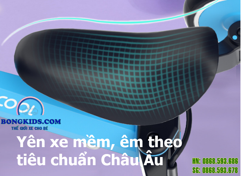 Xe 3 bánh cho bé 5 in 1 cao cấp chính hãng Kiwicool AS006T