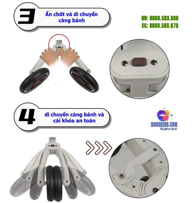 Hướng dẫn sử dụng Xe đạp đa năng cho bé Babaohao 237 2