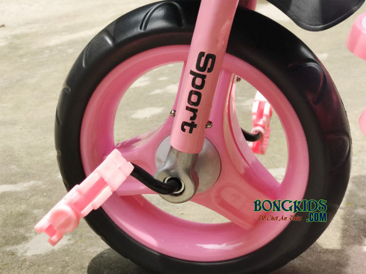 Xe đạp ba bánh trẻ em DKLS 262 có bánh to và bàn đạp cho bé