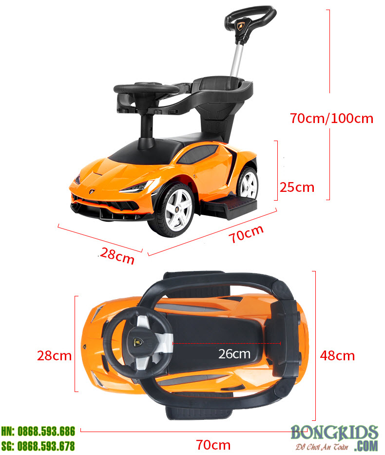 Xe đẩy chân cao cấp cho bé 3726