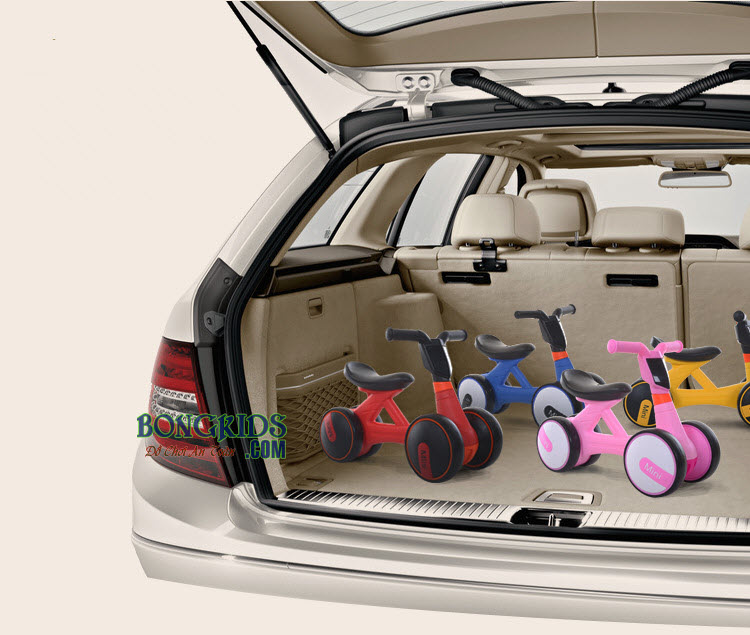 xe chòi chân trẻ em 168 màu vàng