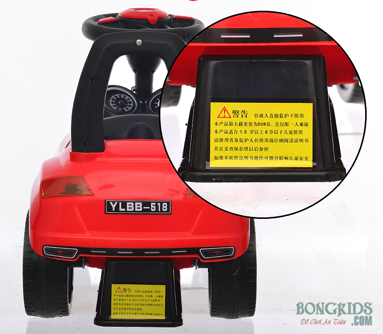 Xe chòi chân trẻ em YLB-518