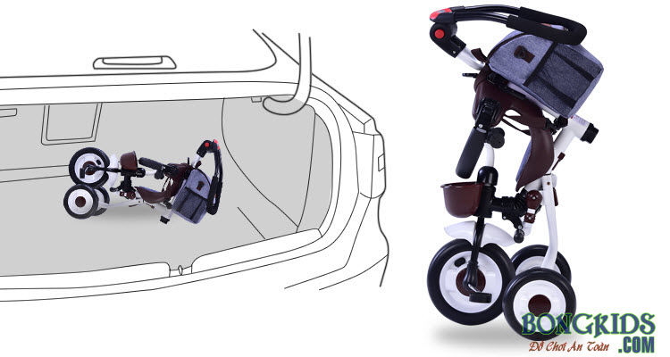 Xe đạp 3 bánh cao cấp 007