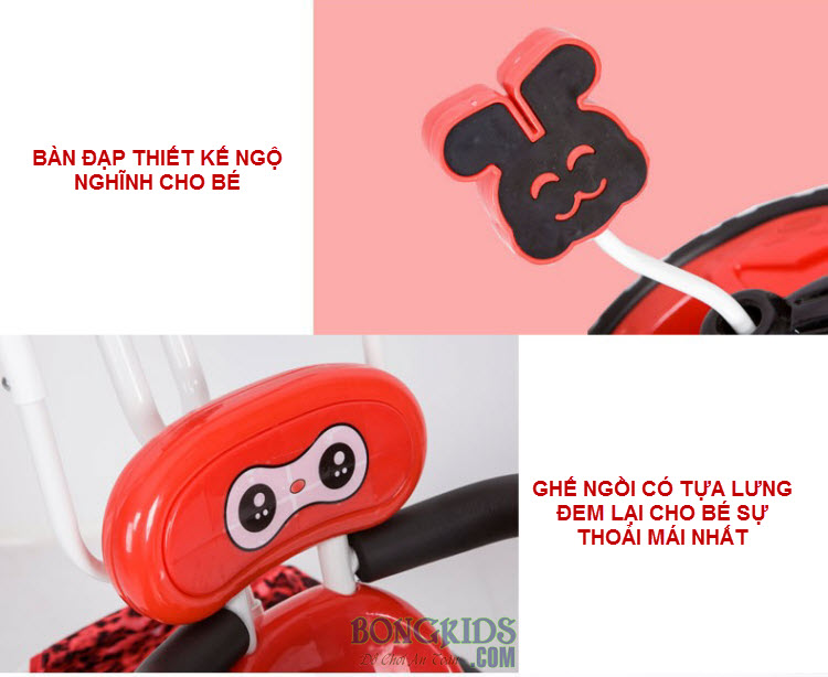 Xe đạp 3 bánh trẻ em FK015 
