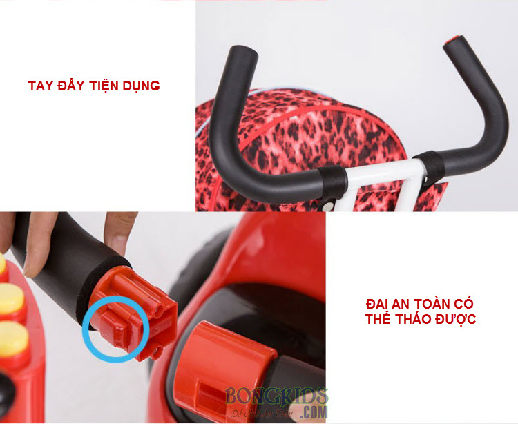 Xe đạp 3 bánh trẻ em FK015 