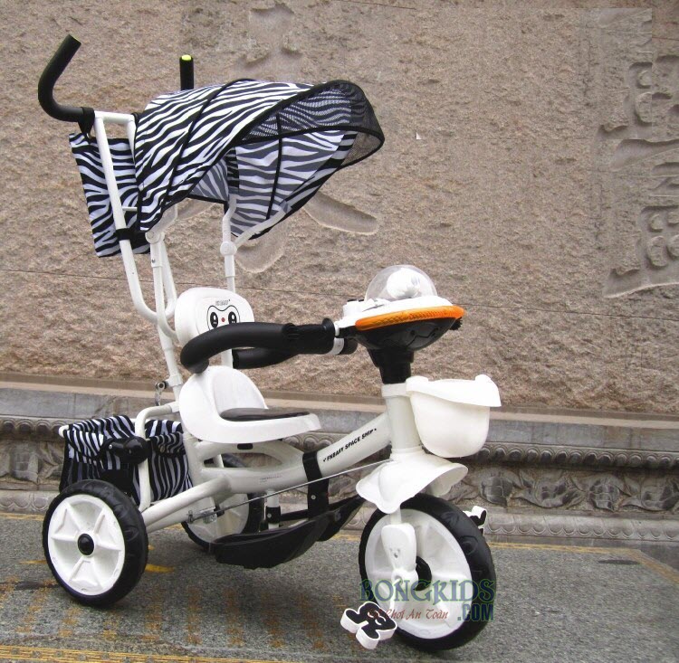 Xe đạp 3 bánh trẻ em FK015 màu đen