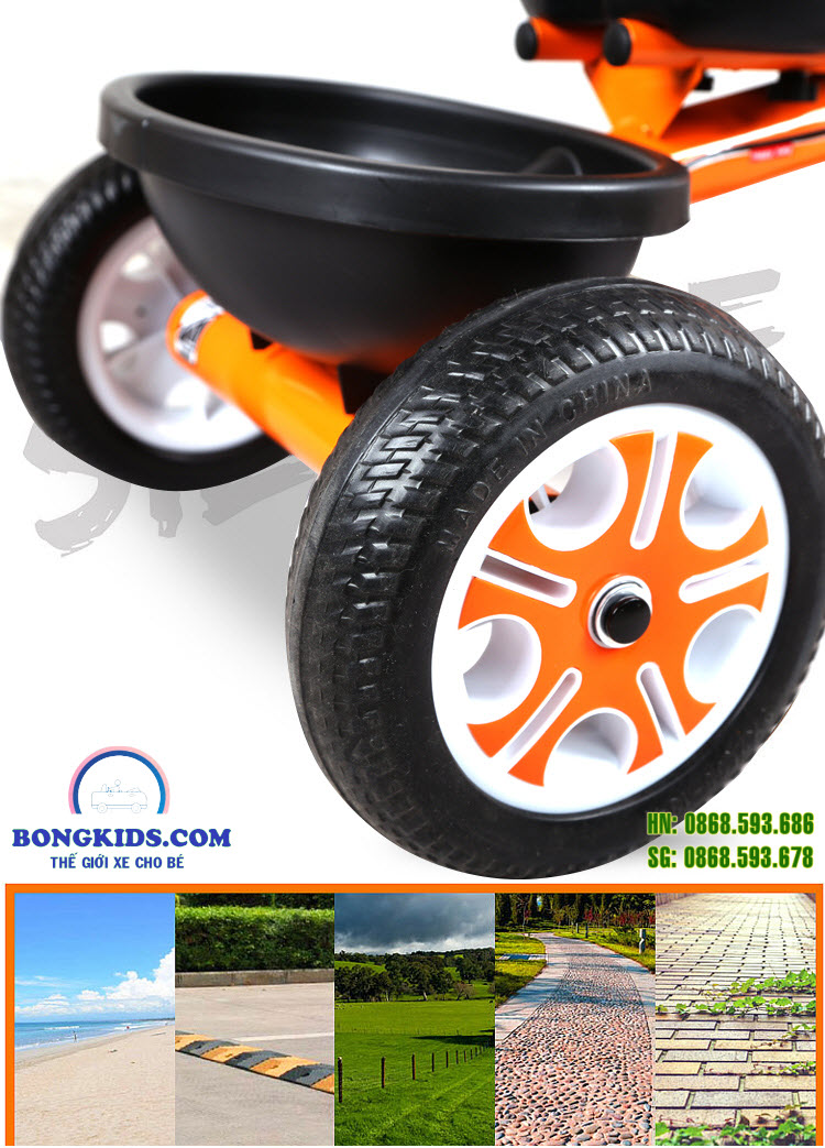 Xe đạp 3 bánh cho bé k100