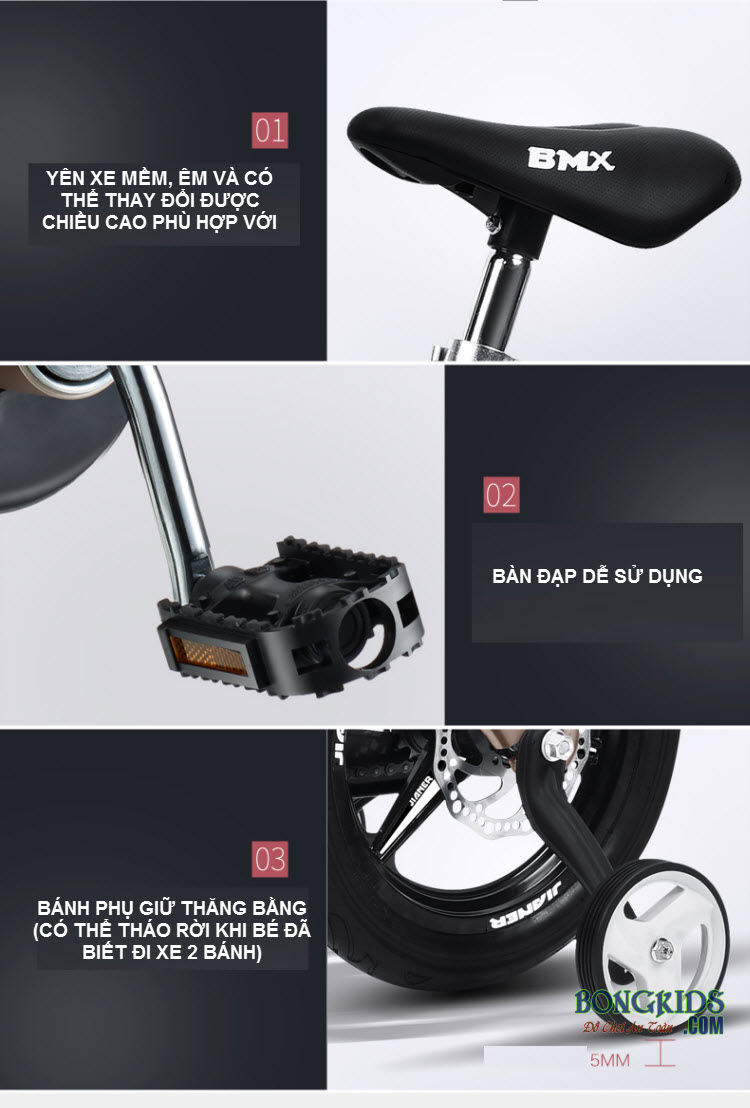 Xe đạp trẻ em cao cấp