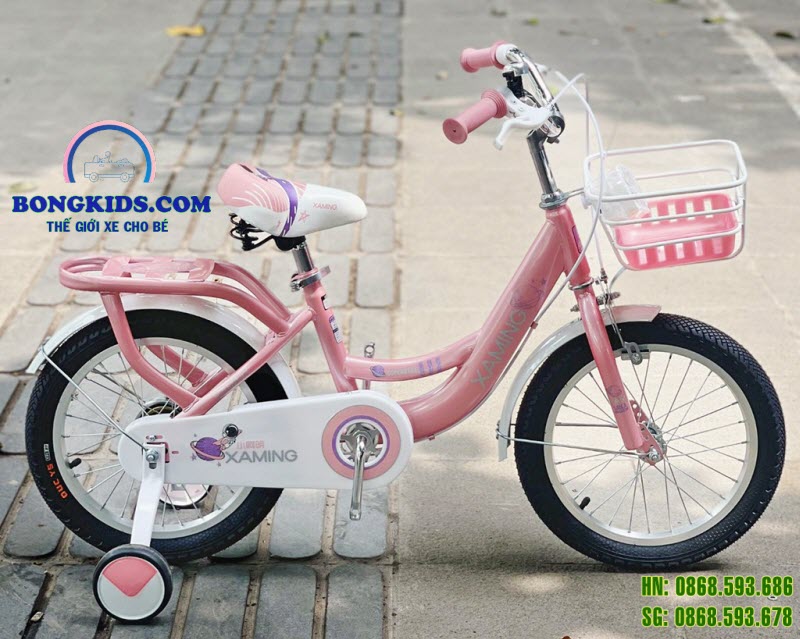 Xe đạp trẻ em Xaming 09 - gác ba ga liền khung 1