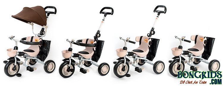 Xe đạp 3 bánh trẻ em cao cấp 006