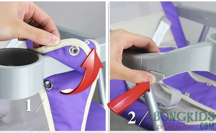 Cách lắp xe đẩy cho bé SeeBaby QQ1