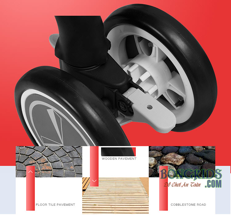 Xe đẩy 3 bánh F0