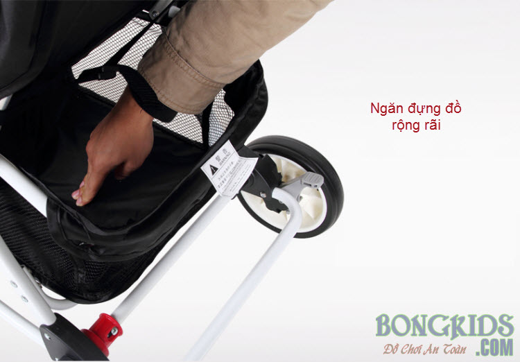Xe đẩy em bé có bập bênh Seebaby Q4