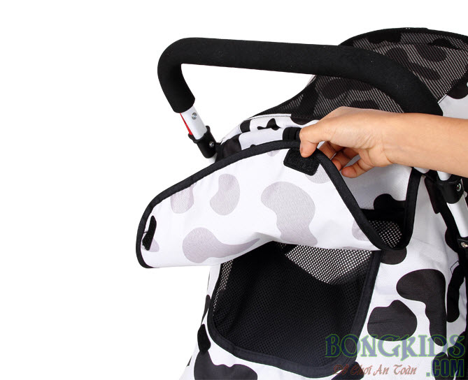 Xe đẩy em bé có bập bênh Seebaby Q4