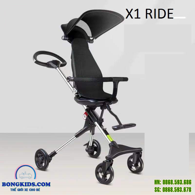 Xe đẩy gập gọn cho bé Ride X1