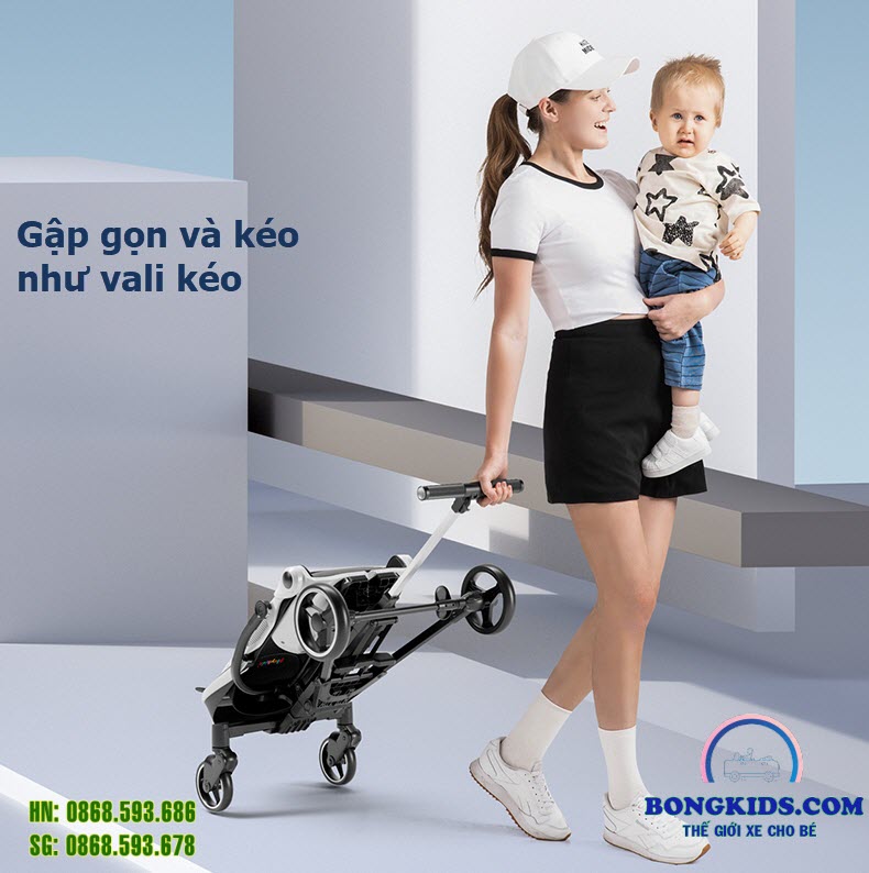 Xe đẩy gập gọn cho bé X6-3