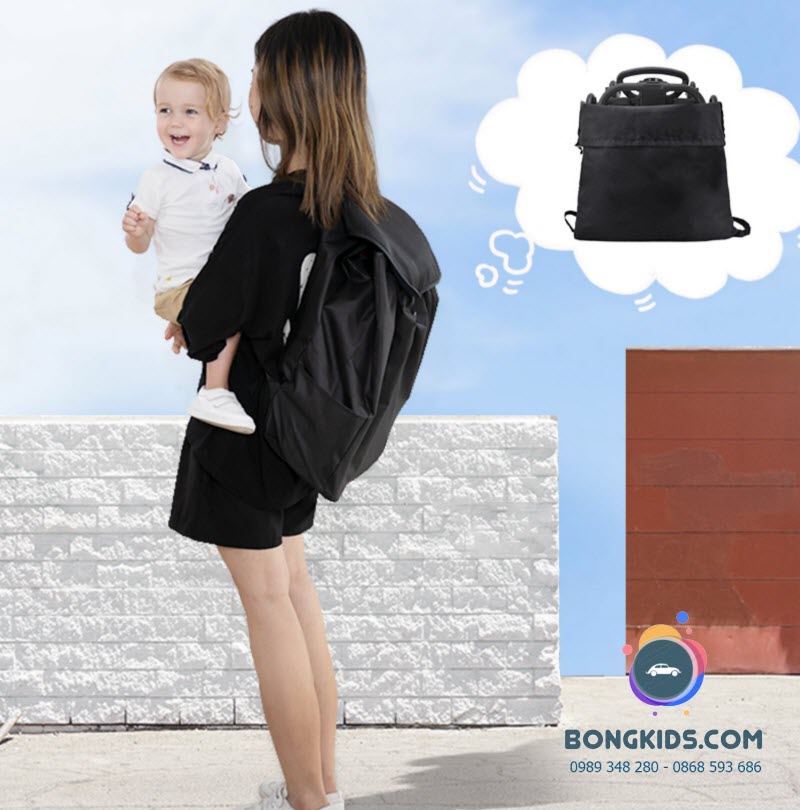 Xe đẩy thông minh gập gọn Kinlee S888