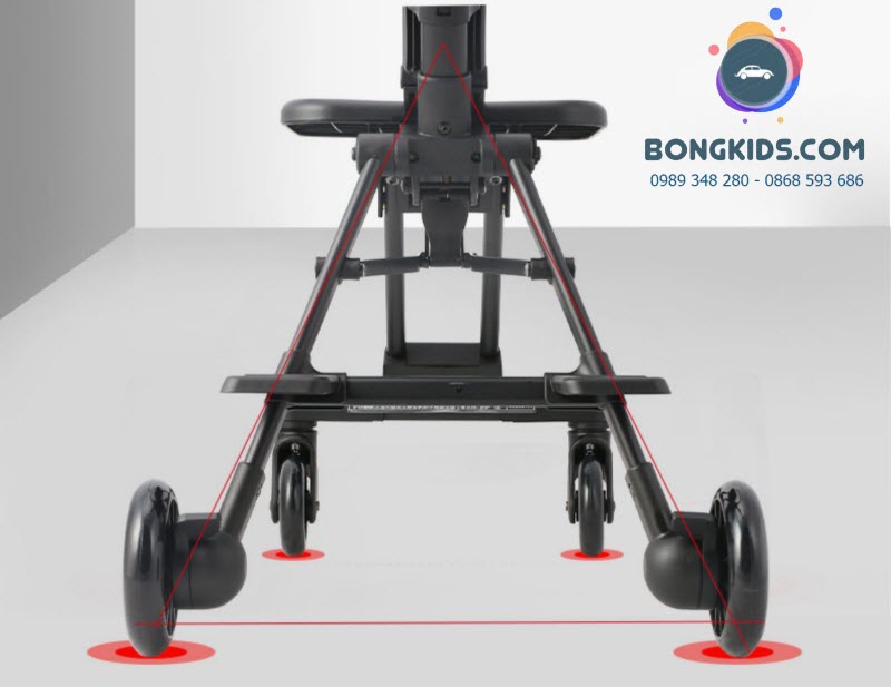 Xe đẩy du lịch cho bé Kinlee S888
