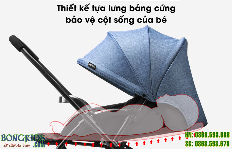 Xe đẩy cho bé Seebaby T08 Mini