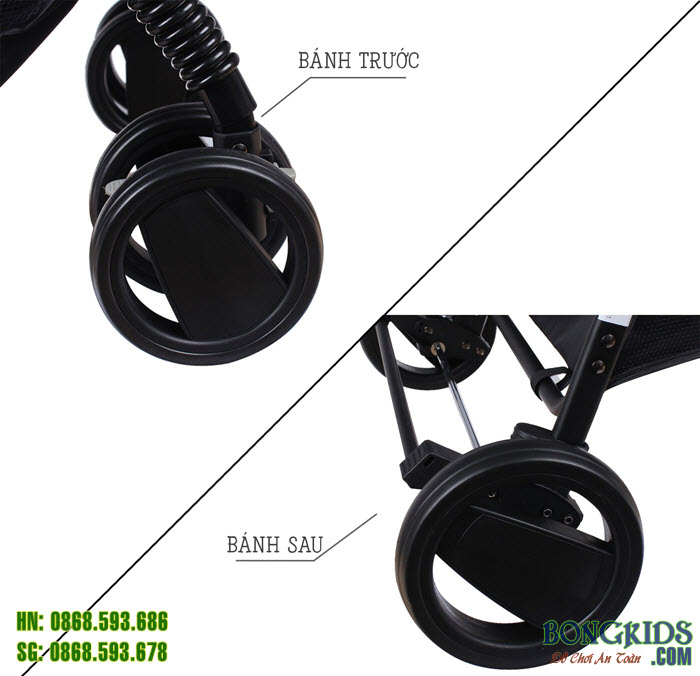 Xe đẩy cho bé SeeBaby T11 thoáng mát