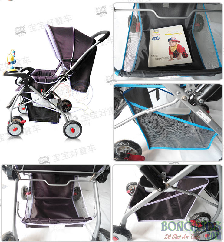 Xe đẩy 2 chiều có nhạc Baobaohao 709C