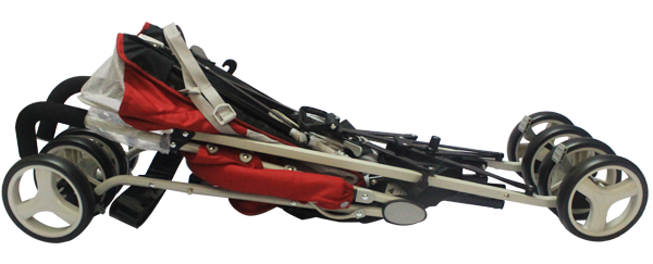 Xe đẩy đôi trẻ em Seebaby S02-1 dễ gập gọn