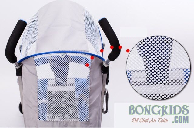 Xe đẩy đôi trẻ em Seebaby S02-1