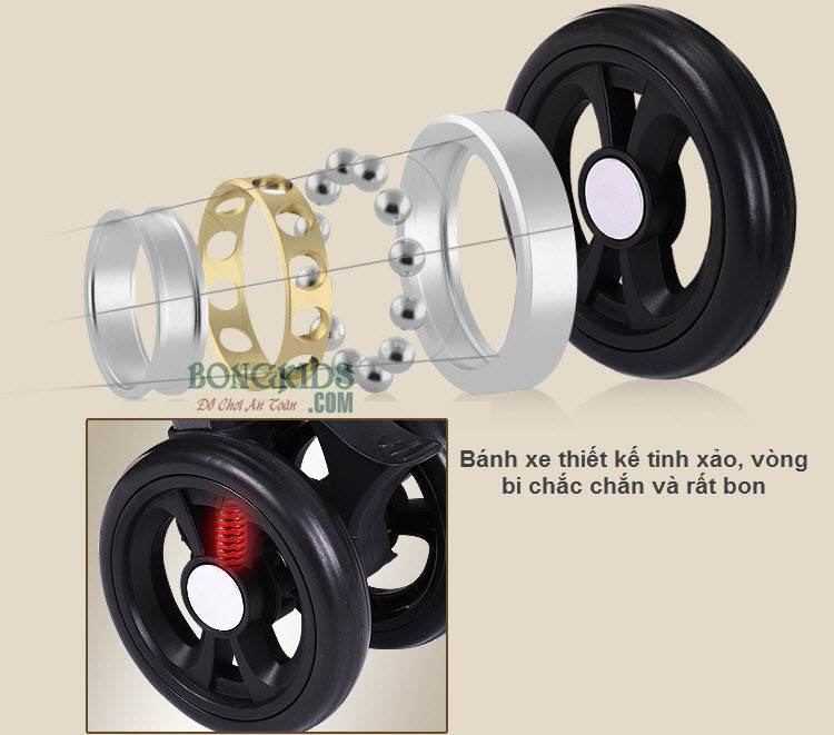 Xe đẩy cho bé Baobaohao QZ1 13