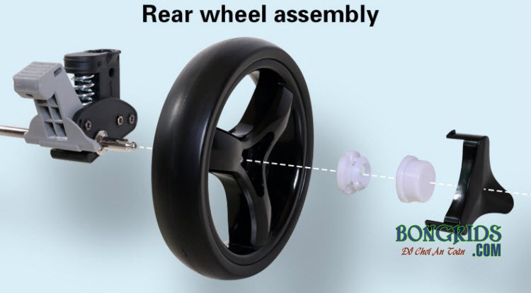 Xe đẩy đôi Seababy T33 (trước sau) 15