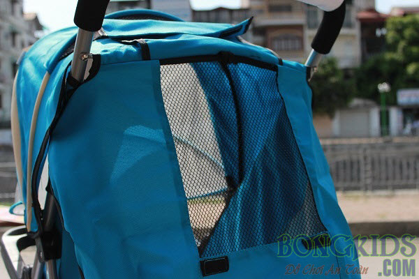 Xe đẩy SeeBaby T04 Màn che có lỗ thông thoáng