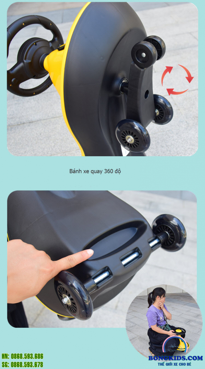 Xe lắc cho bé Y09