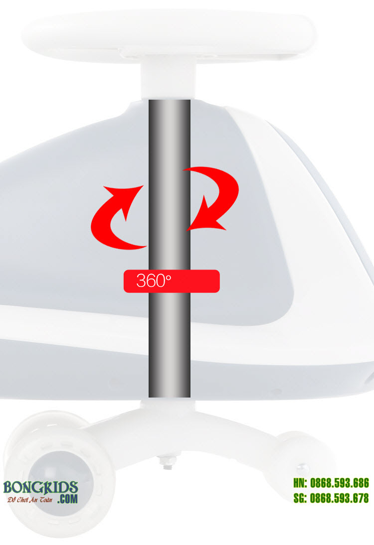 Xe lắc tay - chòi chân cho bé BB01