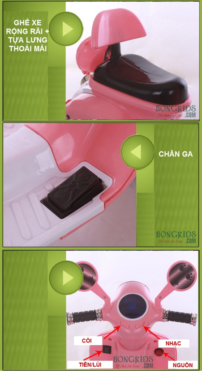 Xe máy điện trẻ em NLD-3279