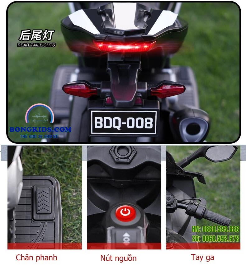 Xe máy điện trẻ em BDQ008