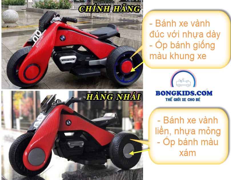 Xe máy điện trẻ em Roll Rick